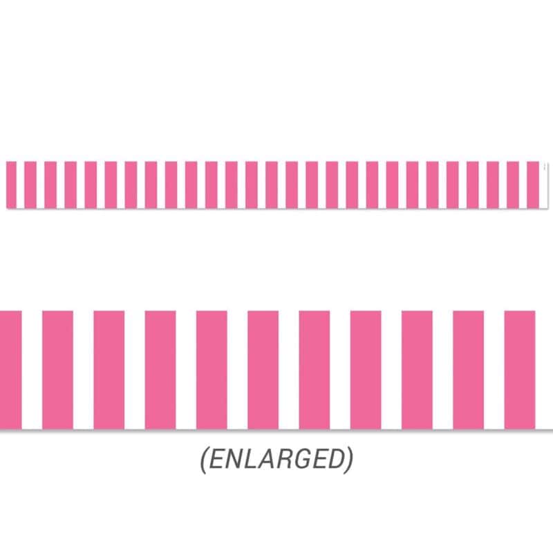 Pink Bold Stripes Border CTP-10071