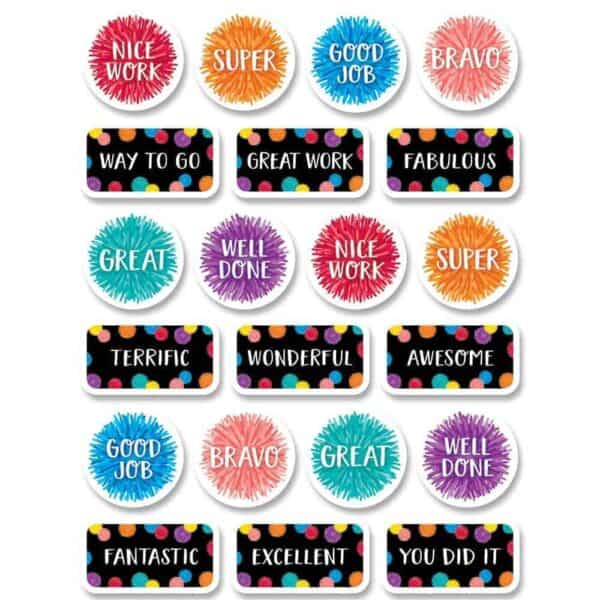 Pom-Pom Rewards Stickers CTP-8754