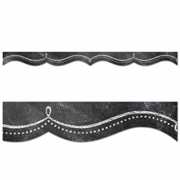 Chalk It Up! Dotted Swirl Border CTP-0249