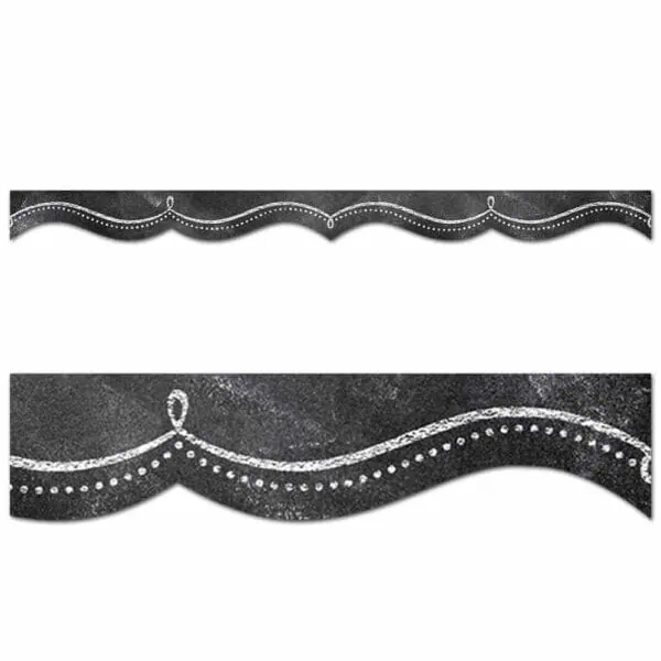 Chalk It Up! Dotted Swirl Border CTP-0249
