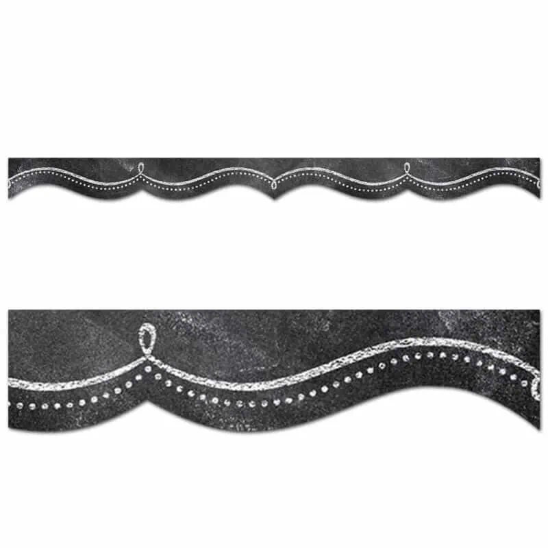 Chalk It Up! Dotted Swirl Border CTP-0249