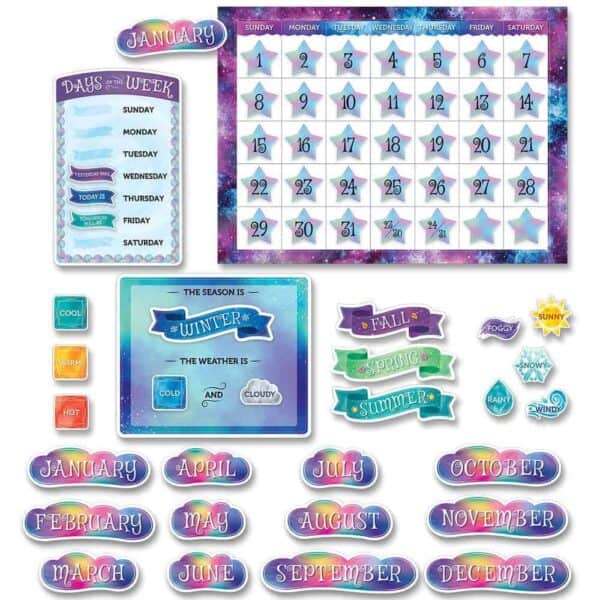 Mystical Magical Calendar Set Bulletin Board CTP-8593