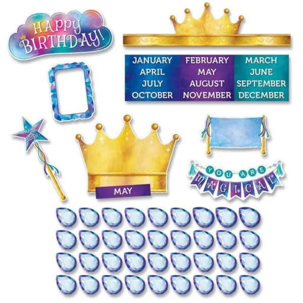 Mystical Magical Happy Birthday Mini Bulletin Board CTP-8603