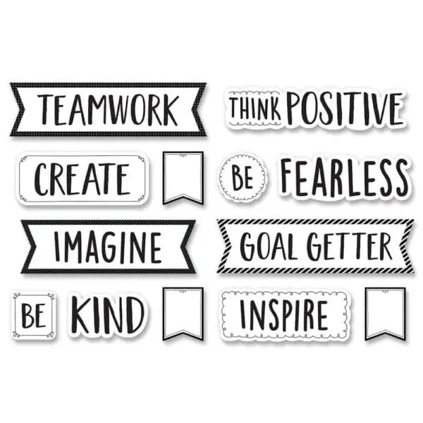 Motivational Phrases Mini Bulletin Board CTP-10202