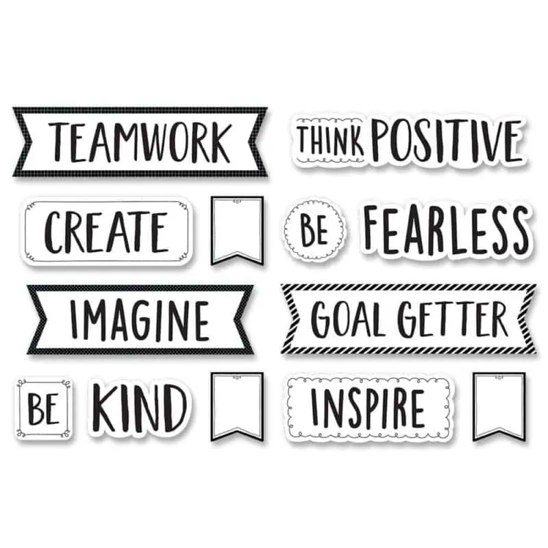 Motivational Phrases Mini Bulletin Board CTP-10202