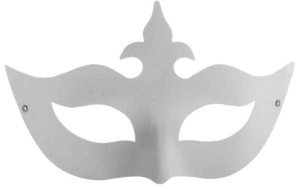 DIY Half Face Crown Paper Paintable Masks 20X30CM