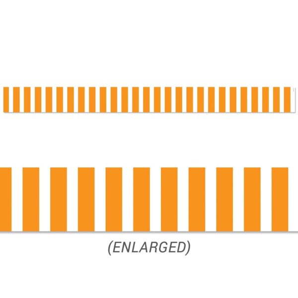 Orange Bold Stripes Border CTP-10072