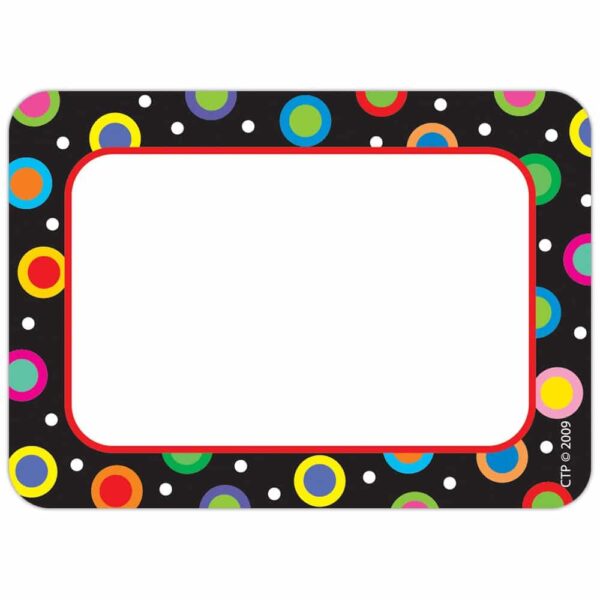 Dots on Black Labels CTP-4505