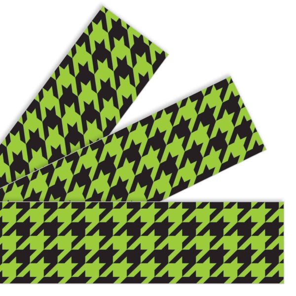 Houndstooth Green Bolder Borders®