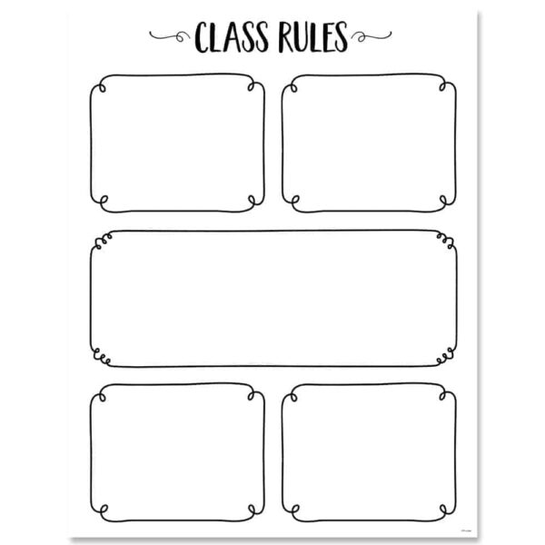 Class Rules Chart CTP-10181