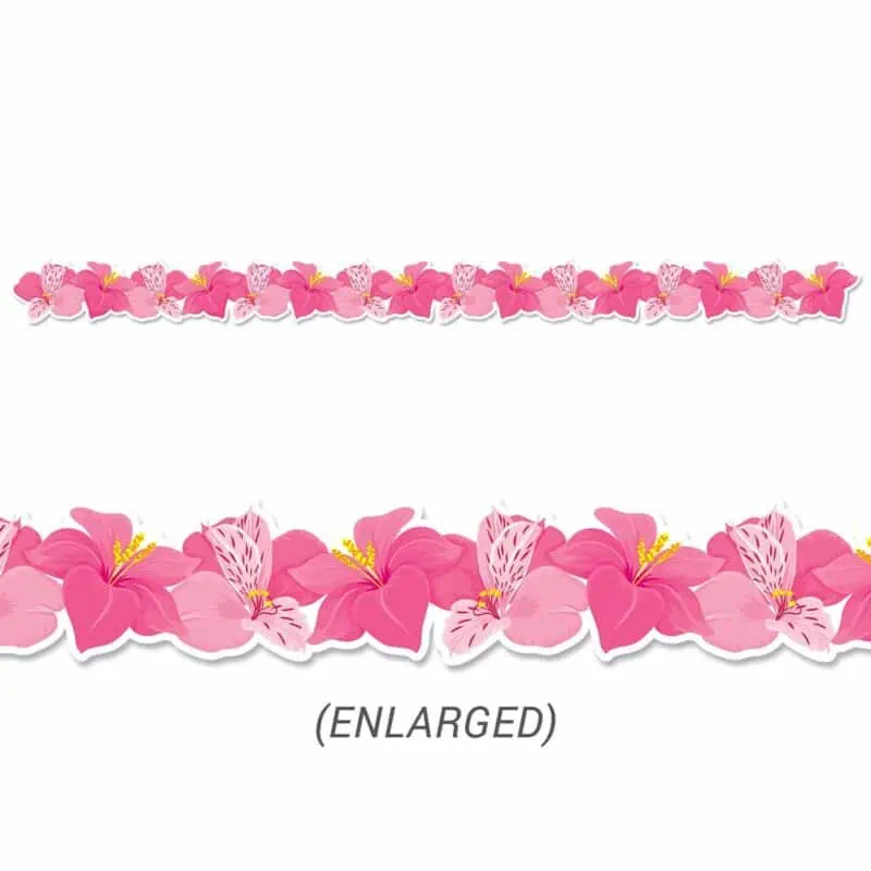 Pink Blooms Border CTP-10218