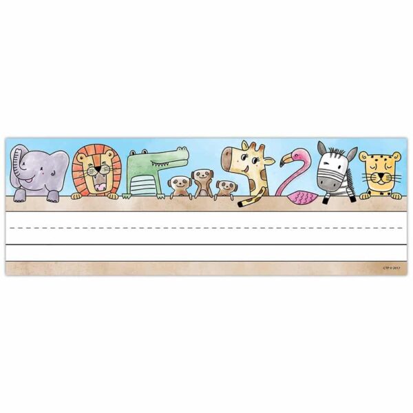 Safari Friends Name Plates CTP-4298