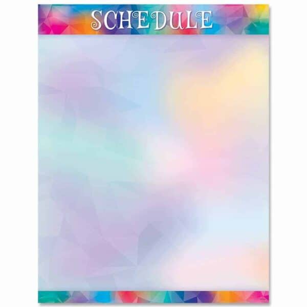 Mystical Magical Schedule Chart CTP-8630