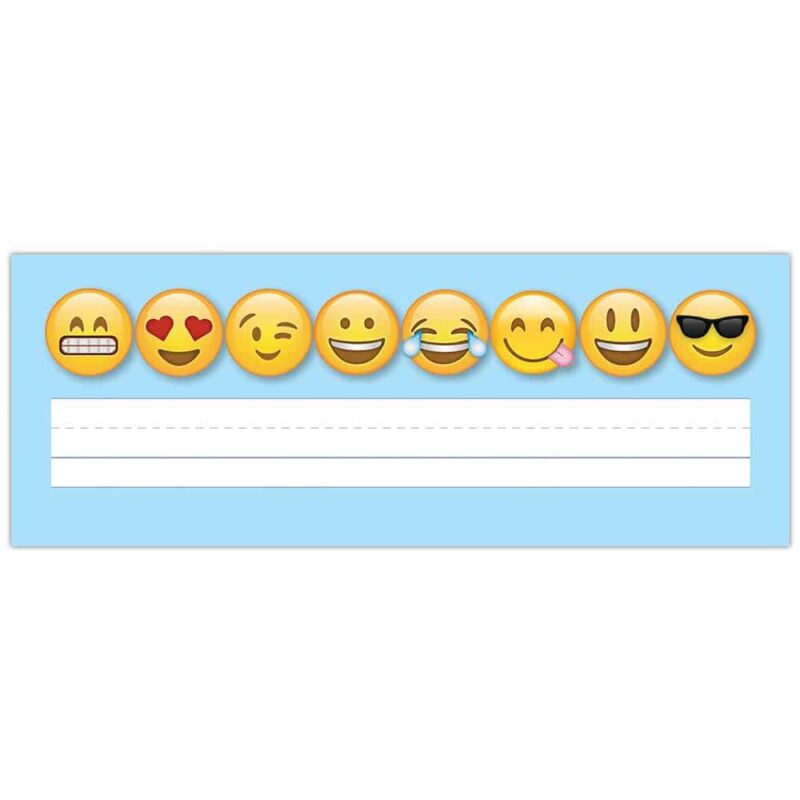 Emojis name plates ctp-3899