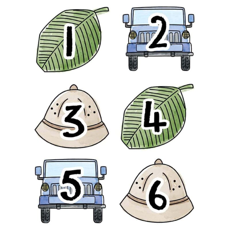 Safari friends calendar days ctp-6899