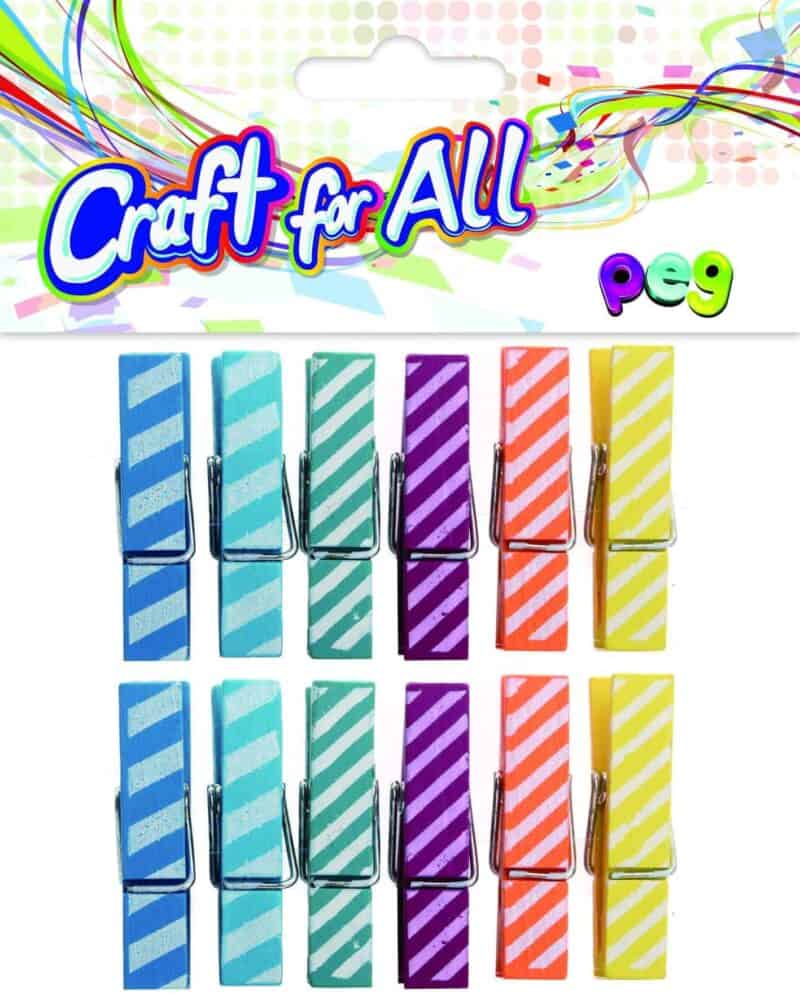 Decorative peg 12pcs