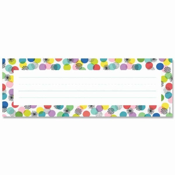 Color Pop Name Plates CTP-8701
