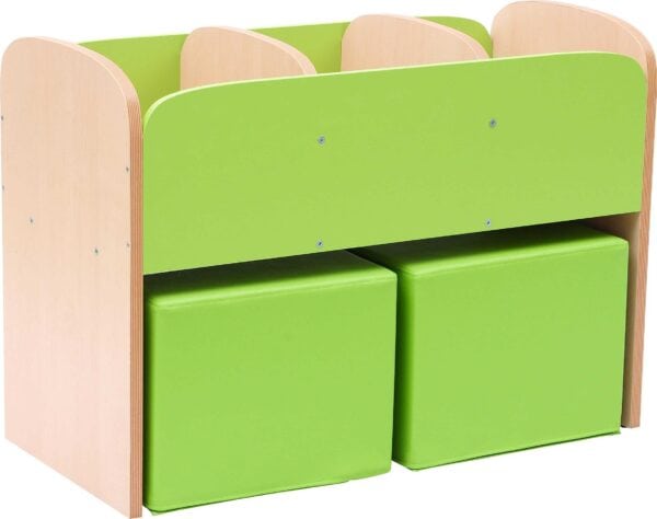 Premium Standing Bookcase - Green