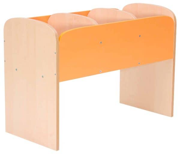 Premium Standing Bookcase - Orange