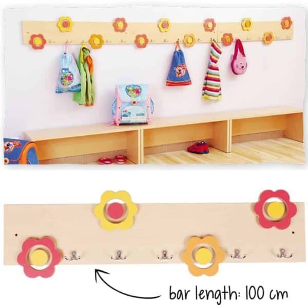 Flower  Wall Hanger - 5 Hangers