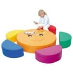 A Set Of Poufs: Flower