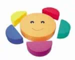 A Set Of Poufs: Flower