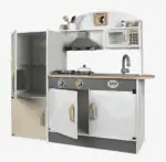 Wooden Kitchen Set with fridge