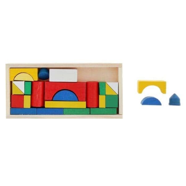 Small Wooden Blocks 26pcs