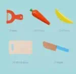 Wooden Kitchen Toys Cutting Fruits Vegetables