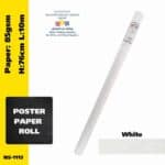 Poster paper roll - 85gsm 76cmx10m