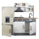 Wooden Kitchen Set with fridge