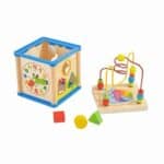 Wooden Learning Cube