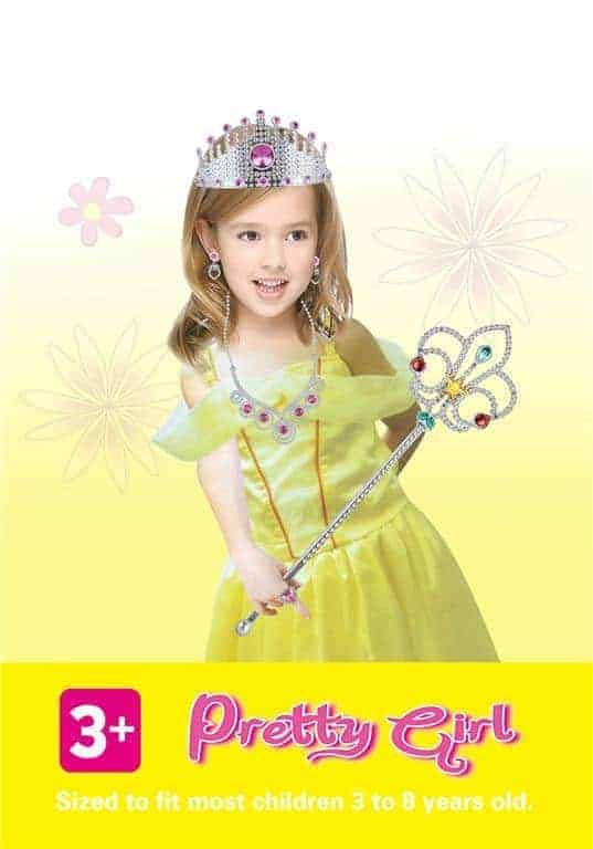 princess costume 3-6 years