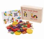 Wooden matching Blocks 60 Pcs