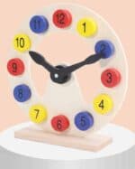 Educational Wooden clock