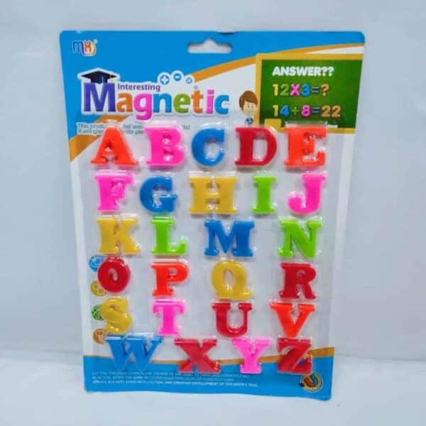 English Magnetic plastic alphabet