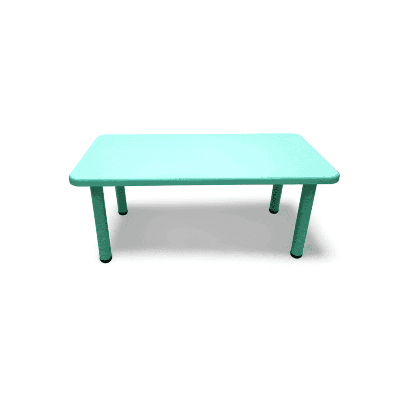 Plastic rectangle table for classroom 120x60cm