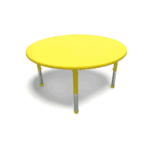 Wodeen Adjustable round Table 122cm