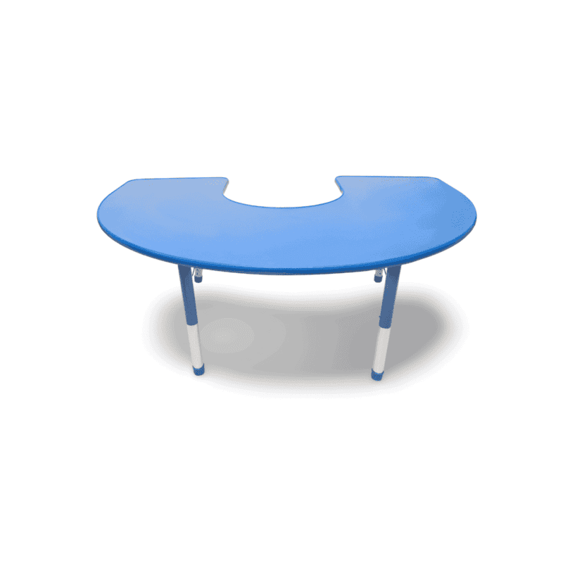 Wooden adjustable u shape table
