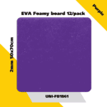 EVA Foamy board  12/pack 2mm 50x70cm - Purple