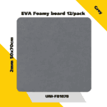 EVA Foamy board  12/pack 2mm 50x70cm - Grey