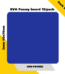 Eva foamy board  12/pack 2mm 50x70cm - dark blue