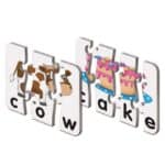 English Match-it Spelling puzzle set  +3