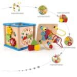 Wooden Learning Cube