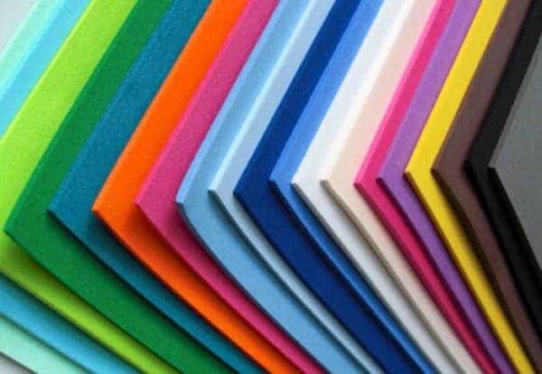 EVA Foamy board 12/pack 2mm 50x70cm