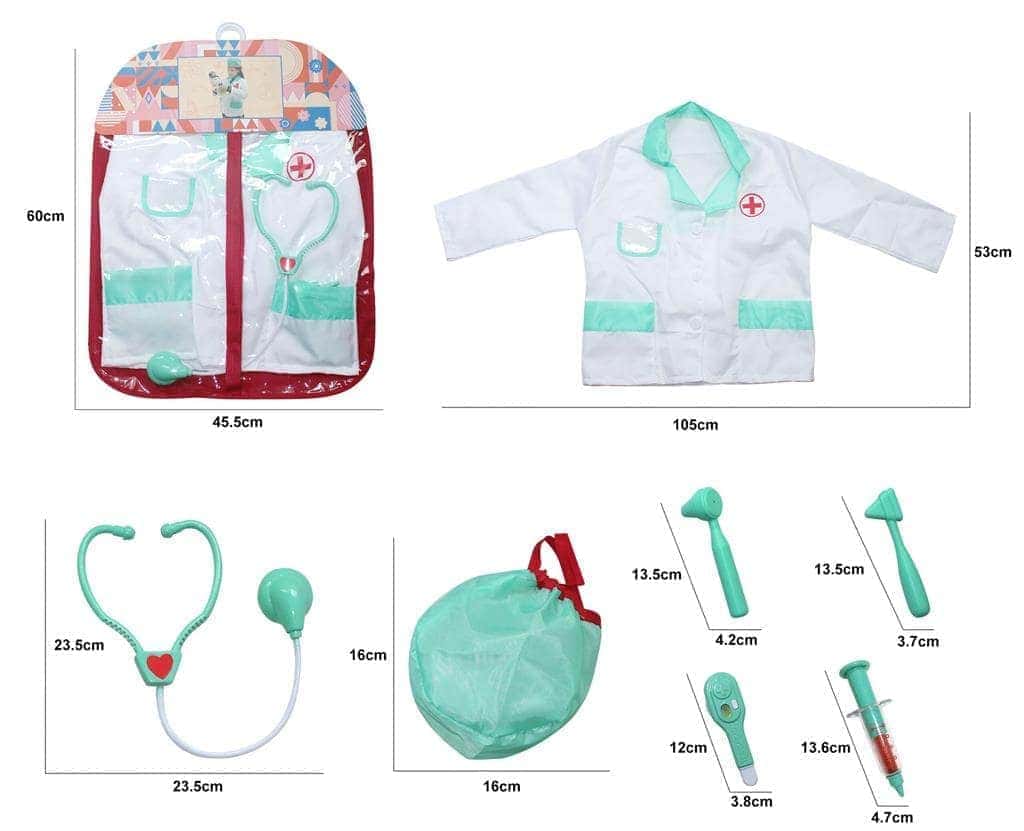 Doctor cosplay costume 3-6 years