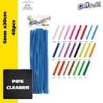 Pipe Cleaner - 0.6cm x 30cm x 48pcs