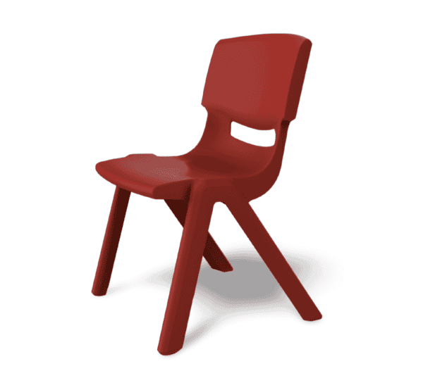 Colored plastic children chair 46cm