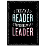 Today A Reader. Tomorrow A Leader.  (Core Decor) Inspire U Poster
