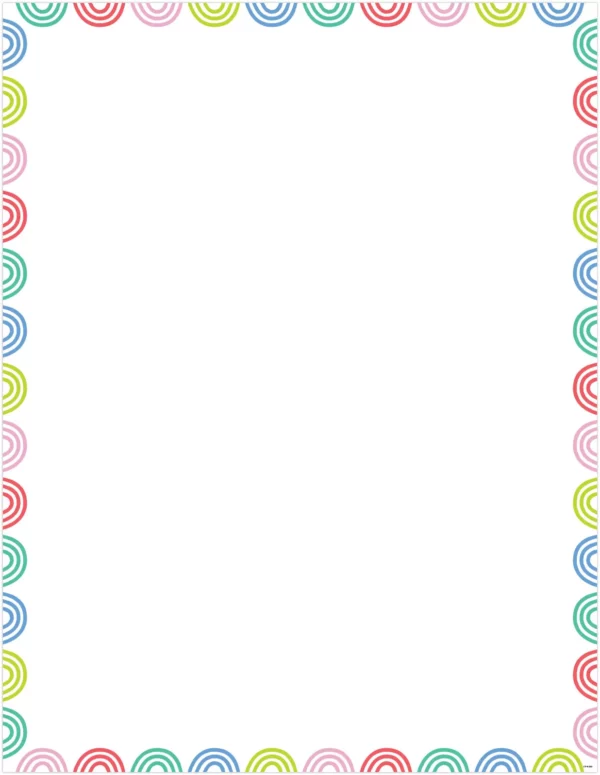 Blank (Rainbow Doodles) Chart